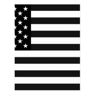 Black And White American Flag Cards | Zazzle