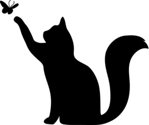 Dog And Cat Silhouette Clip Art Free - Free ...