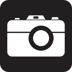 White camera clipart