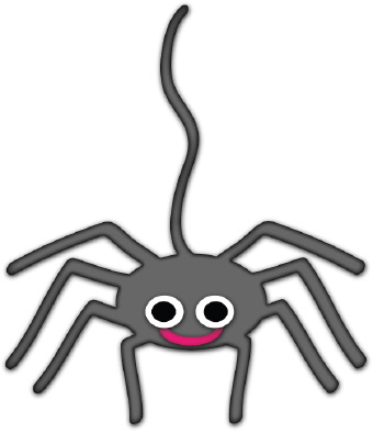 Hanging Spider Clipart - Free Clipart Images