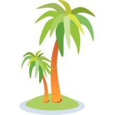 Jungle baby tree clipart