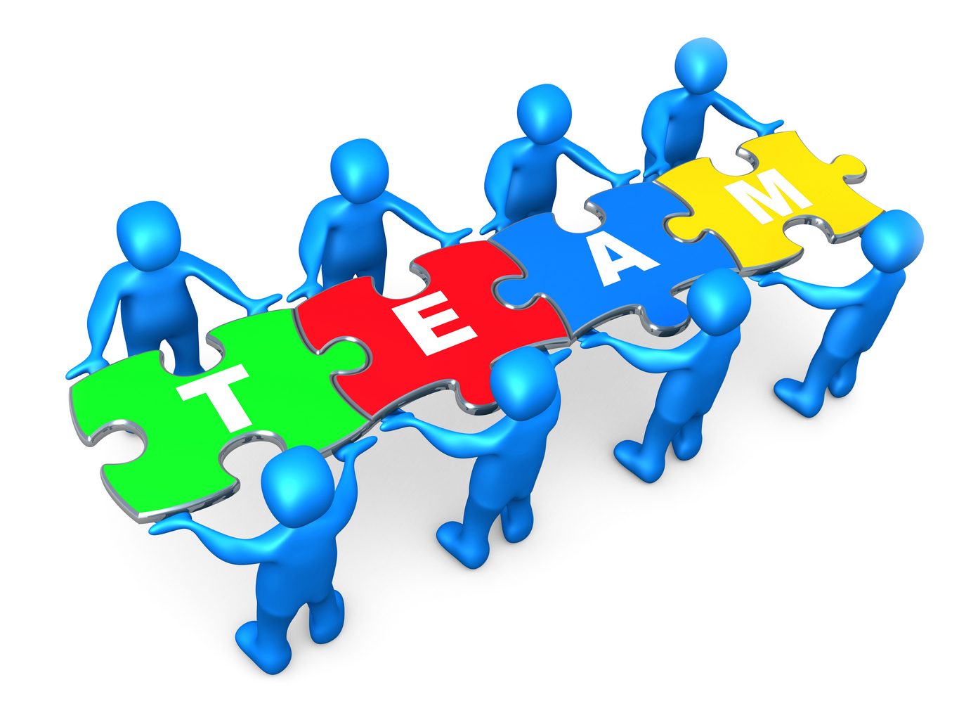 Working Together As A Team - Free Clipart Images