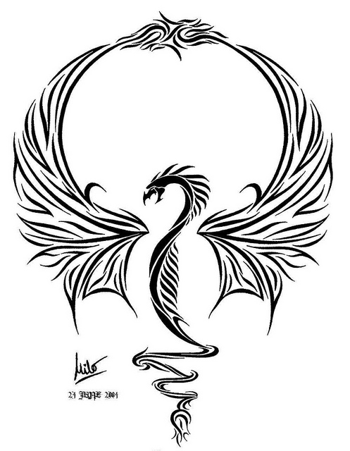 Dragon Tattoo Designs for Girls