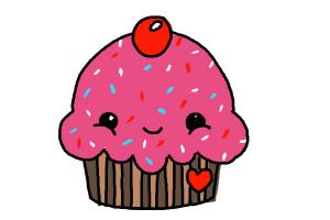 How to Draw Cupcake, Step by Step Drawing Lessons | DrawingNow