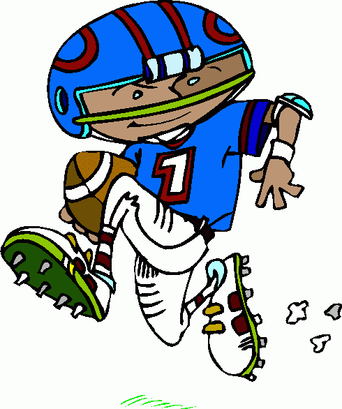 Cartoon Football Player Clipart - ClipArt Best