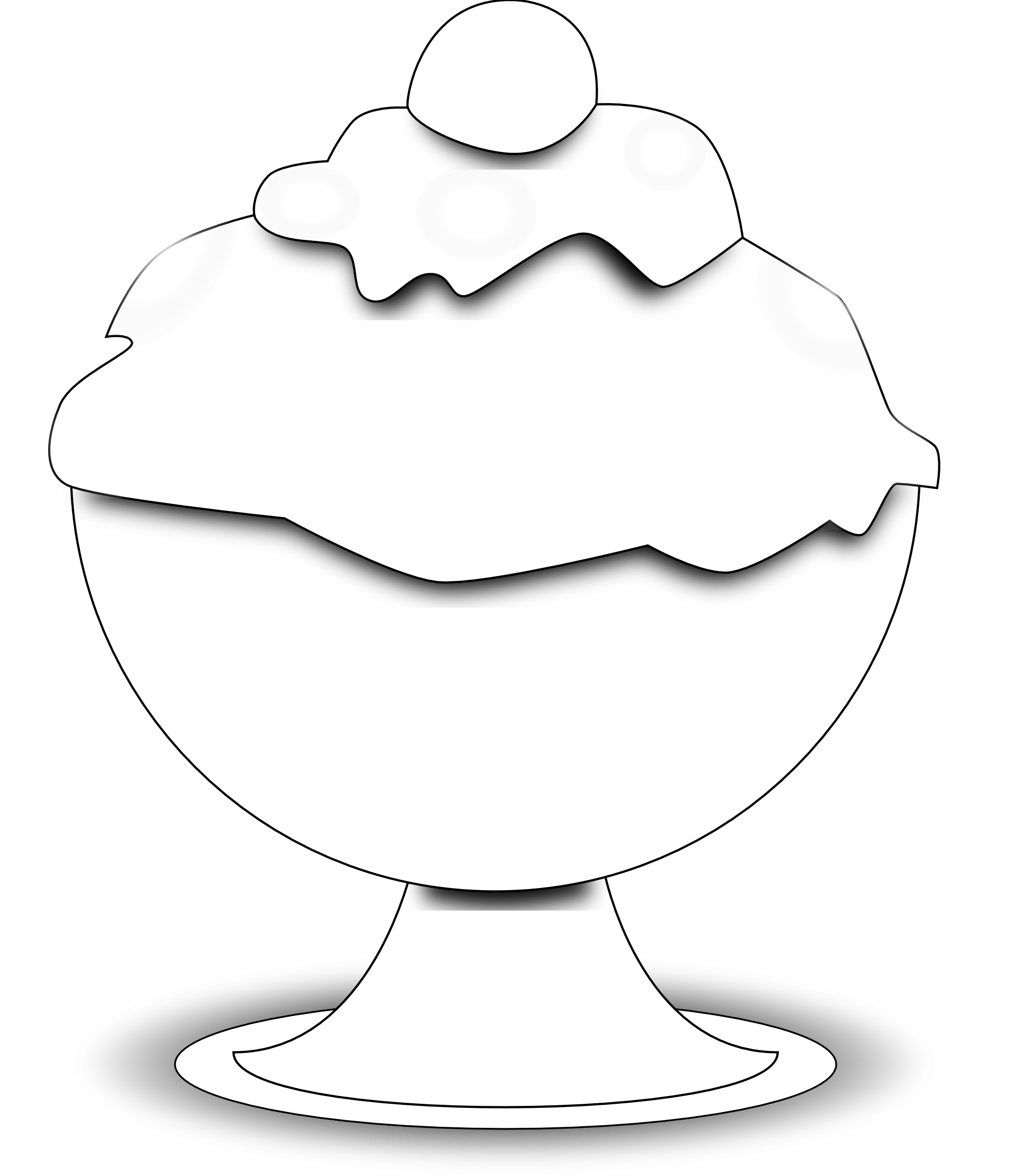 Food Clipart Black And White - Free Clipart Images