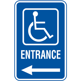 Accessible Entrance Handicapped Parking Signs - ClipArt Best ...