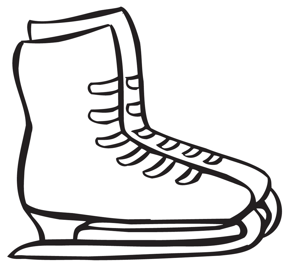 Ice skating pictures clip art