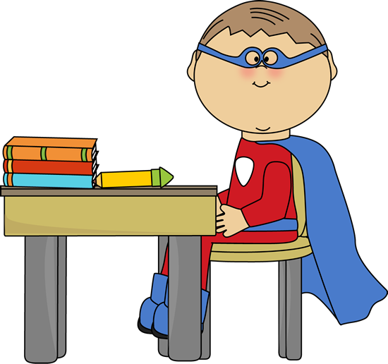 Superhero For Teachers Clipart