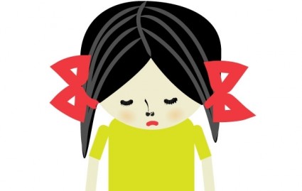 Sad Cartoon Girl | Free Download Clip Art | Free Clip Art | on ...