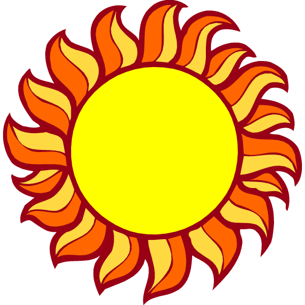 Transparent cartoon sun clipart picture 2 - dbclipart.com