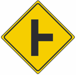 Side Road Warning Signs - USA Traffic Signs