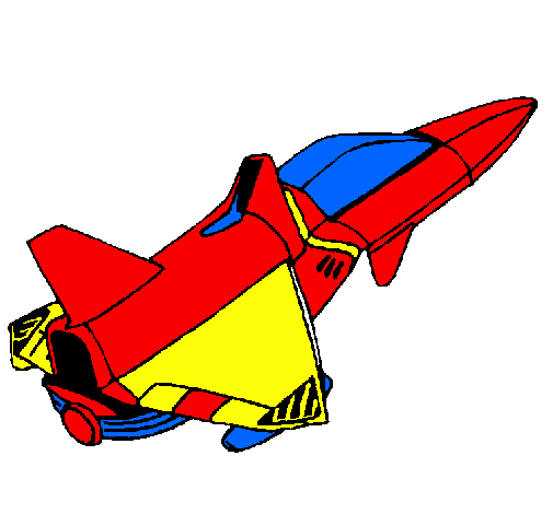 Colored page Rocket ship painted by ADRIAN - ClipArt Best ...