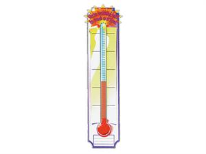 BANNER GOAL SETTING THERMOMETER - Newegg.