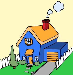 Pictures Of Cartoon Homes - ClipArt Best