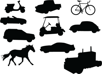 15 Silhouette Vector Designs | Free Vector Art :: Uberpiglet.