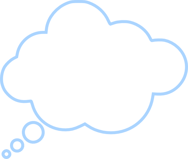 Cloud Bubble Clip Art