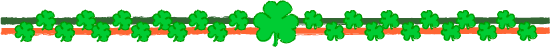 Shamrock Border Clip Art, Free Irish Border Graphics