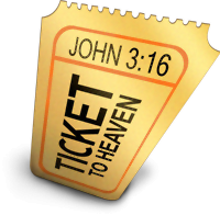 Ticket to Heaven | Evangelism Clip Art - Christart. ...