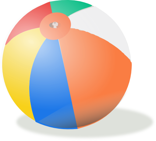 Beach Ball Clipart Royalty Free Public Domain Clipart