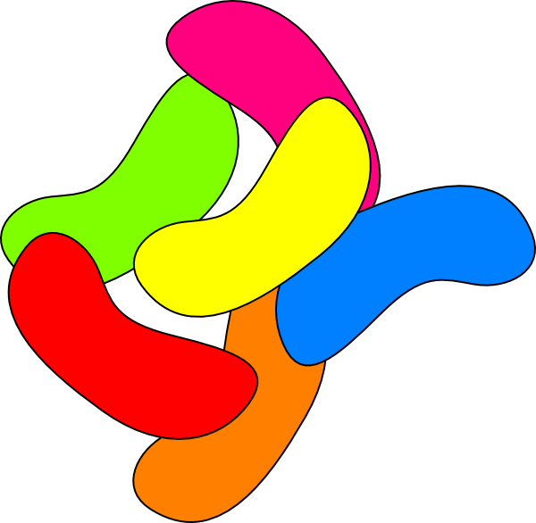 Jellybeans Clip Art - vector clip art online, royalty ...