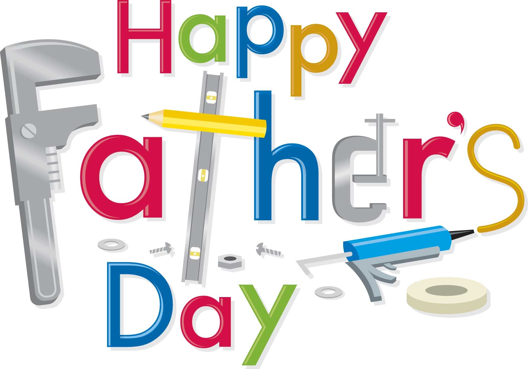 Father's Day Quote Clipart