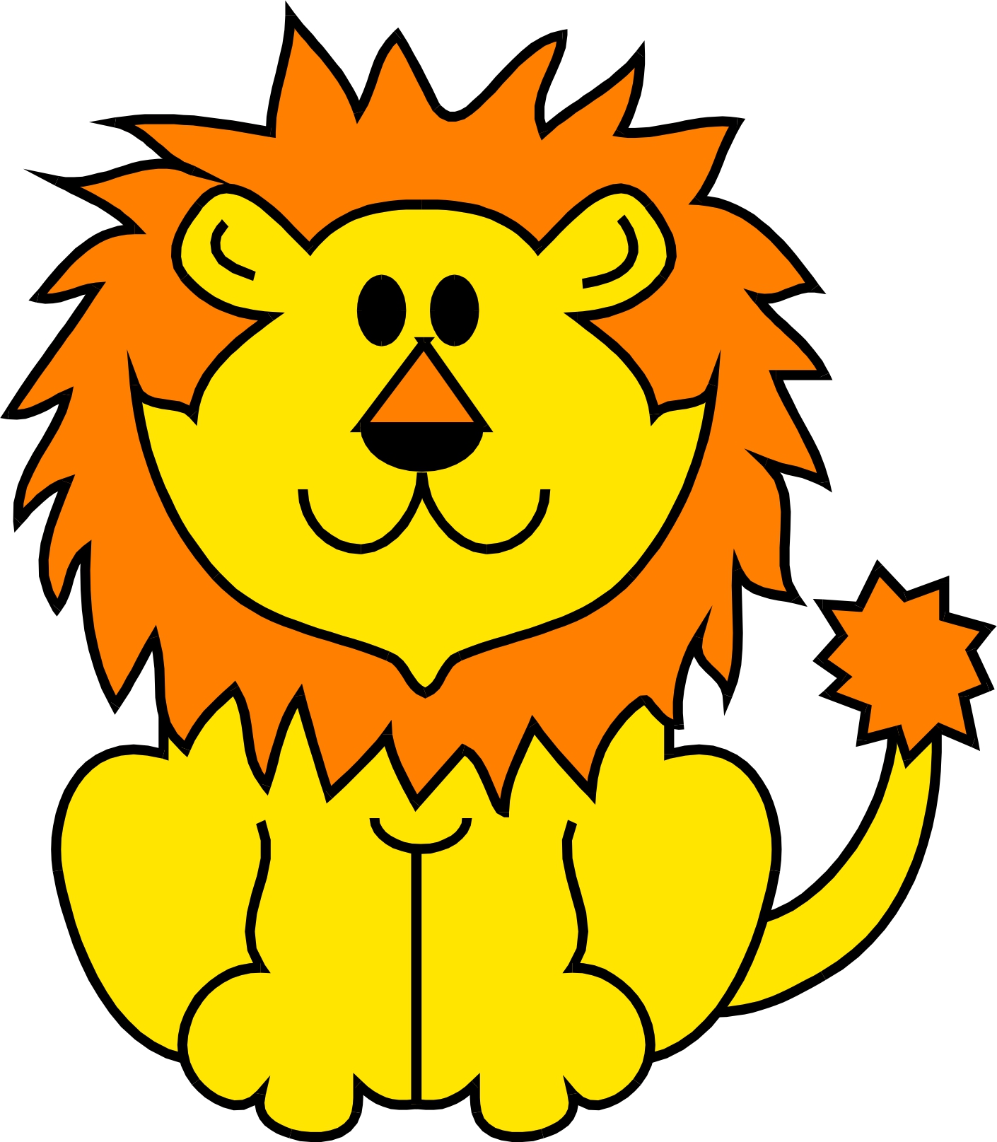 Animated Lion - ClipArt Best