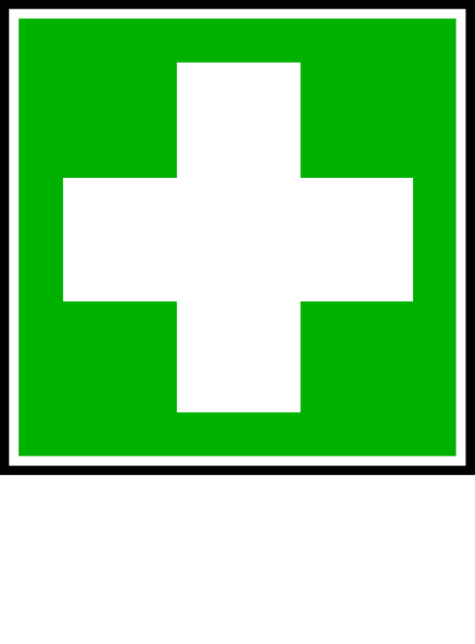 American red cross logo clipart image #35431