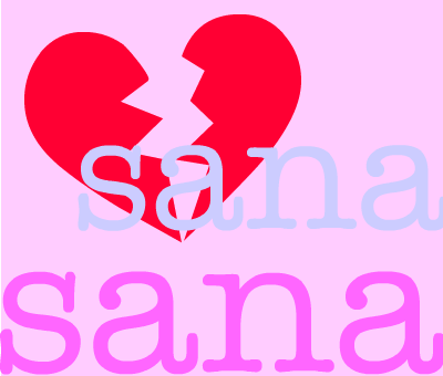 sana love sana crÃ©Ã© par sana - iLoveGenerator.com