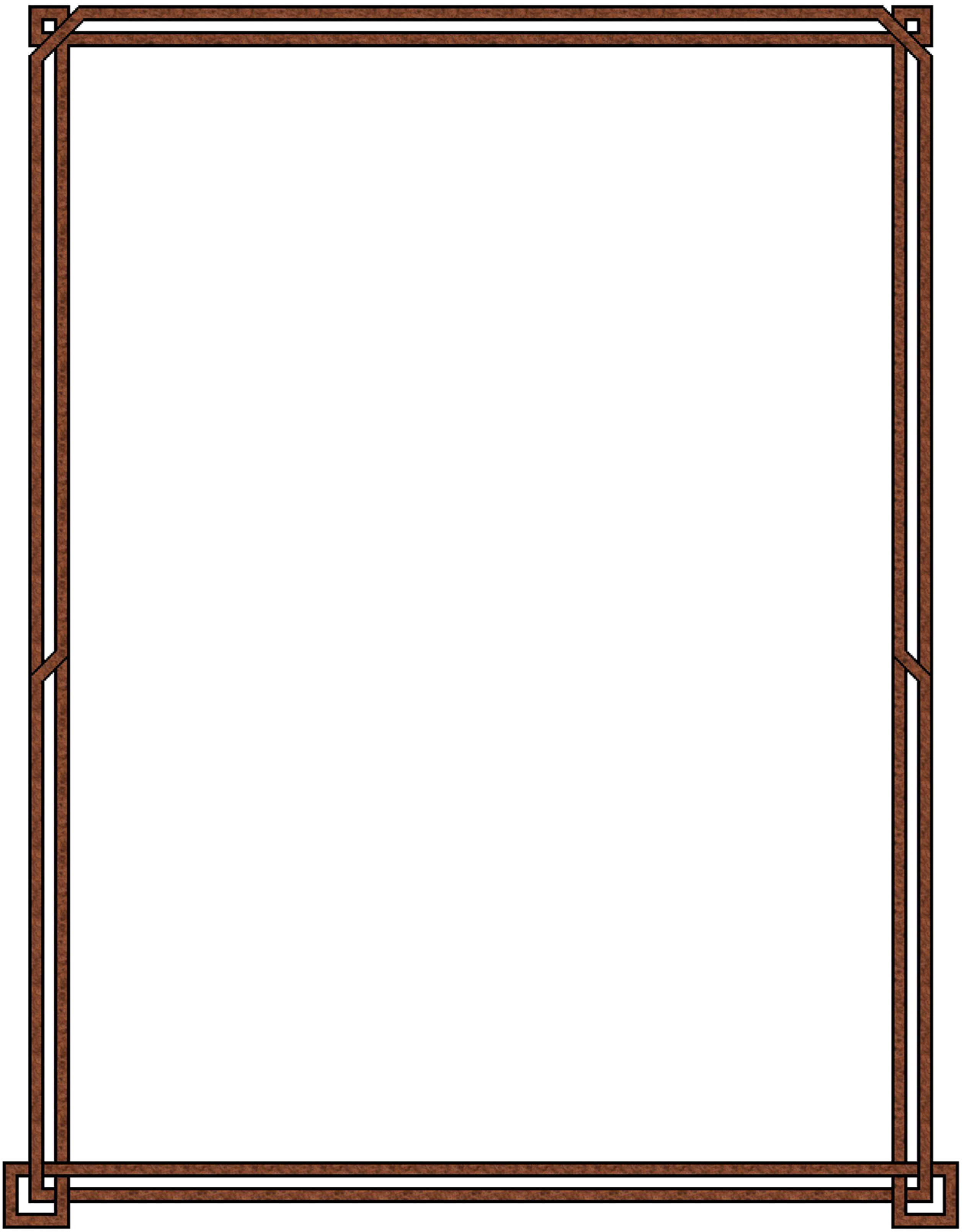 Art deco frame clipart