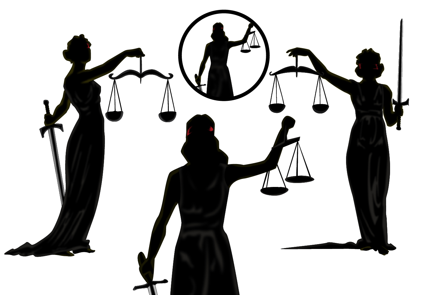 Lady Justice Vector - Download Free Vector Art, Stock Graphics ...