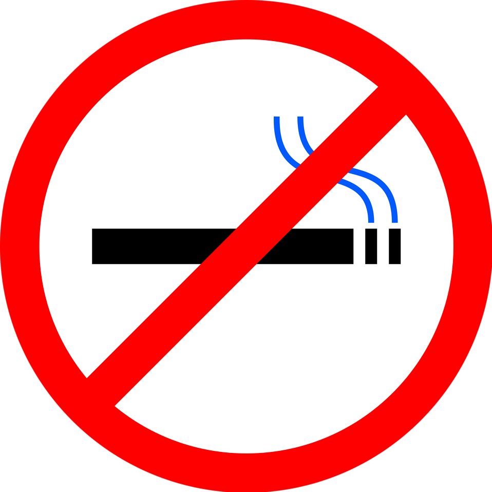 No Smoking | Free Stock Photo | Illustration of a no smoking ...