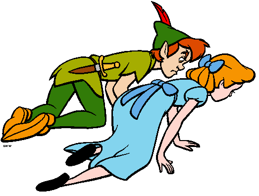 Peter pan wendy clipart