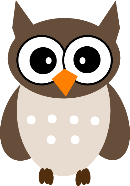 Barn owl clipart