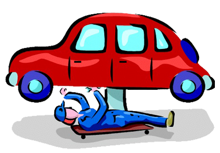 Car mechanic clipart free