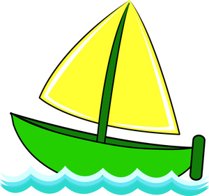 Cartoon Sailboat Clipart