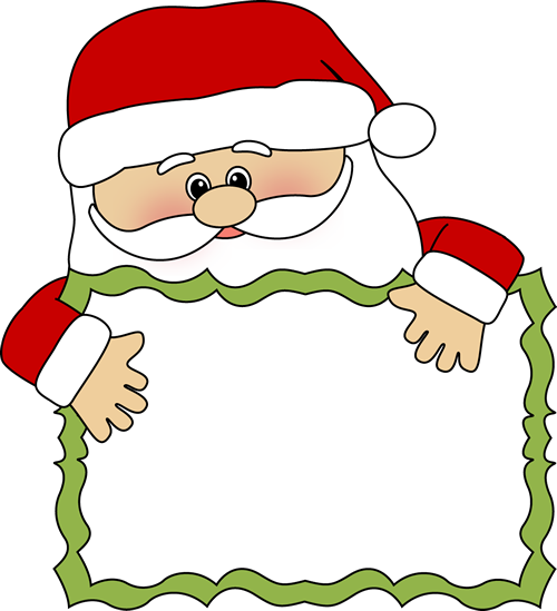 Clip art of santa