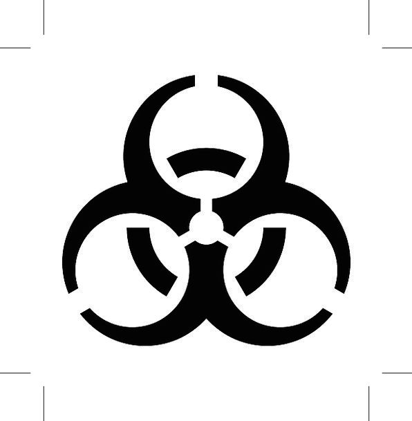 Biohazard, Toxic, Warning, Cautionary, Poisonous, Danger, Hazard ...