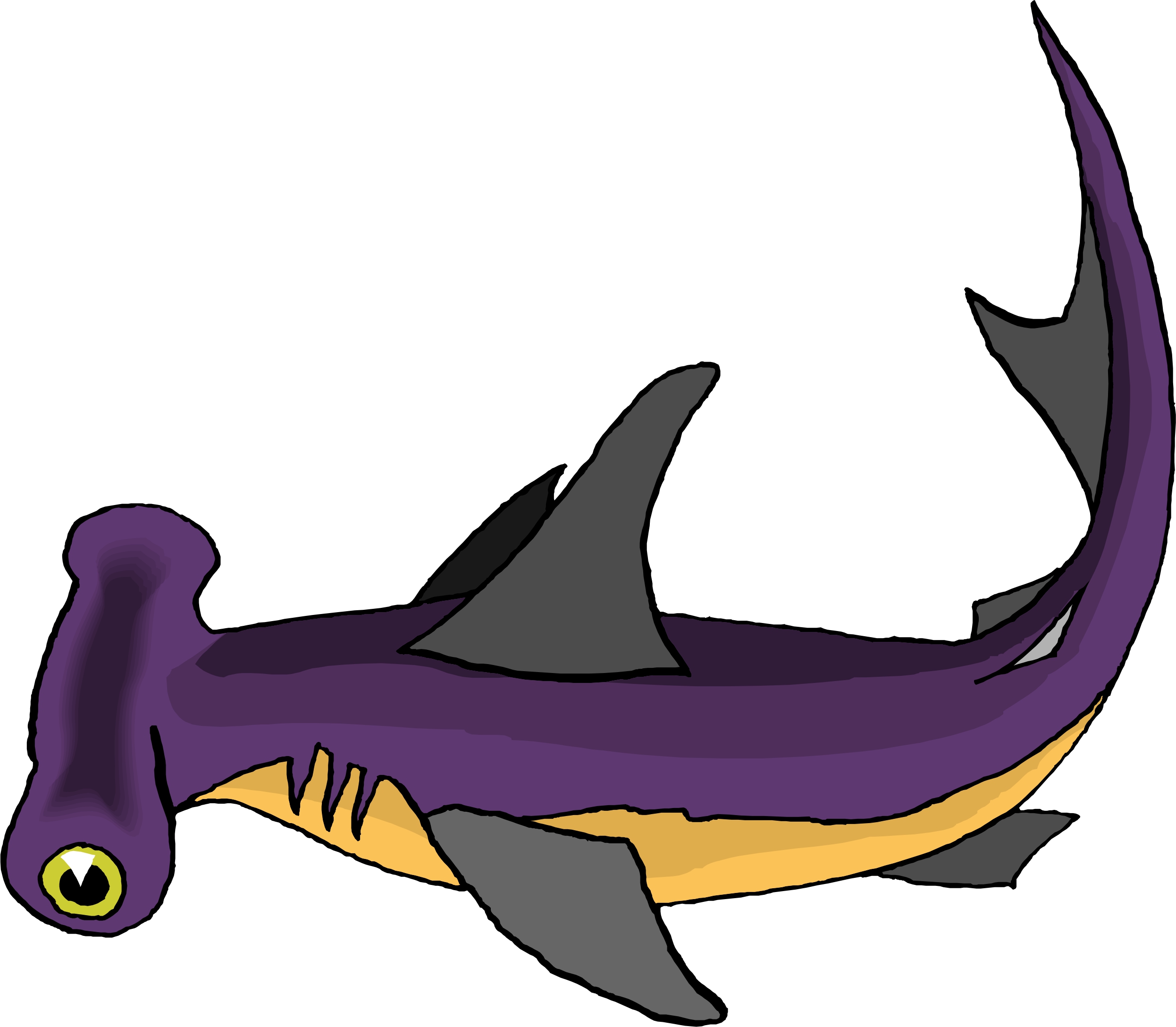 Hammer Sharkclipart - ClipArt Best