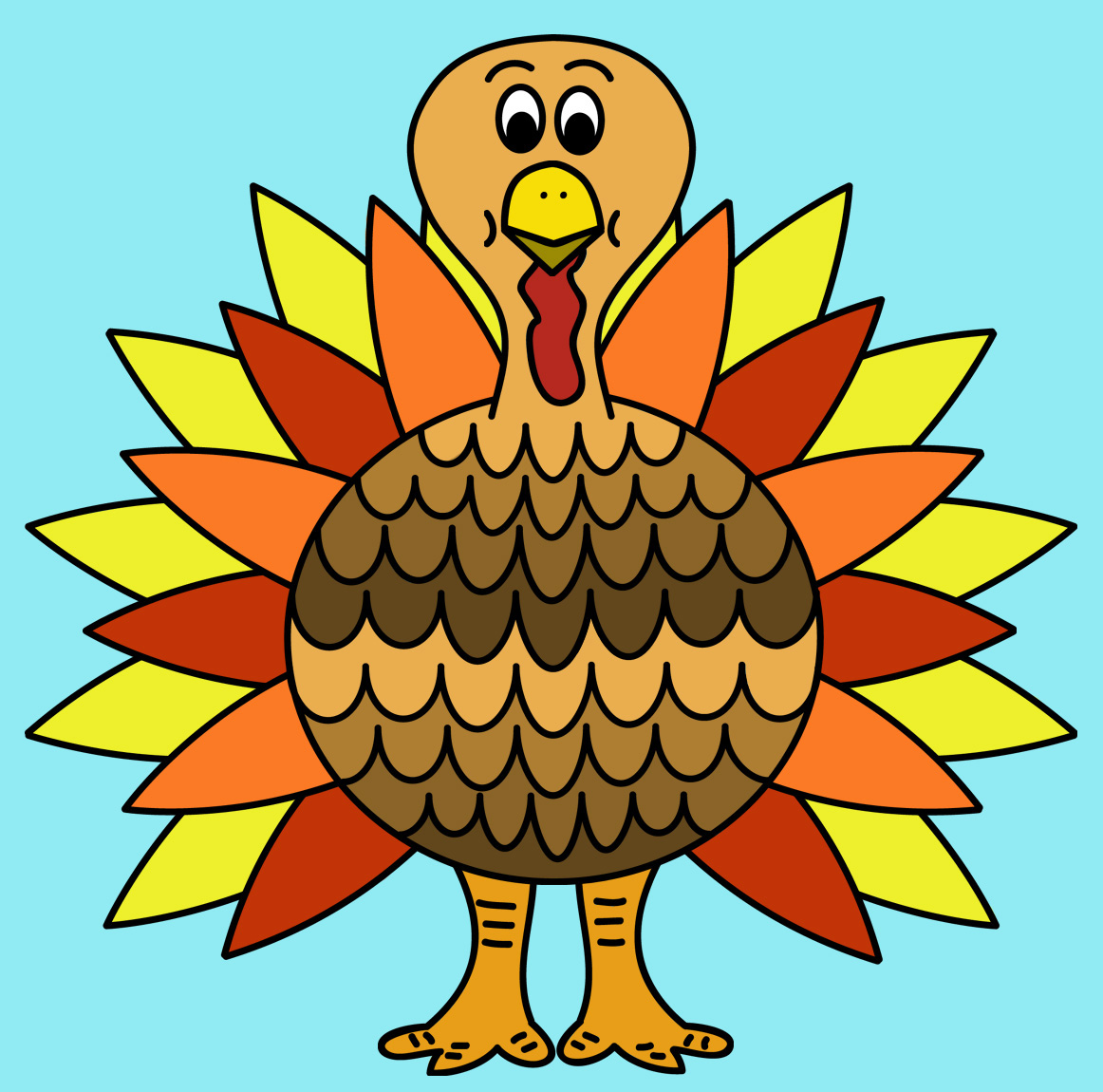 Pictures Of Thanksgiving Turkeys | Free Download Clip Art | Free ...