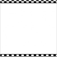 Checkerboard Racing Flag Border - ClipArt Best