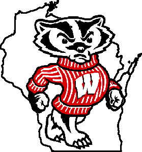 Wisconsin Badgers Logo Clipart