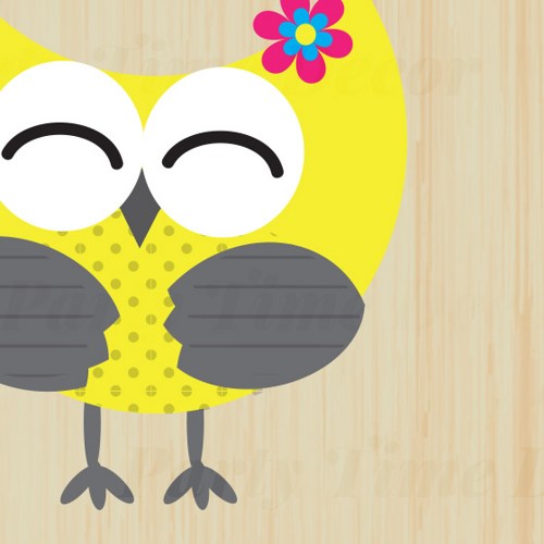 Modern Owl Clipart