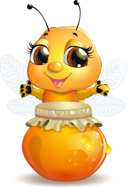 1000+ images about Bees | Clip art, Cartoon and Honey ...