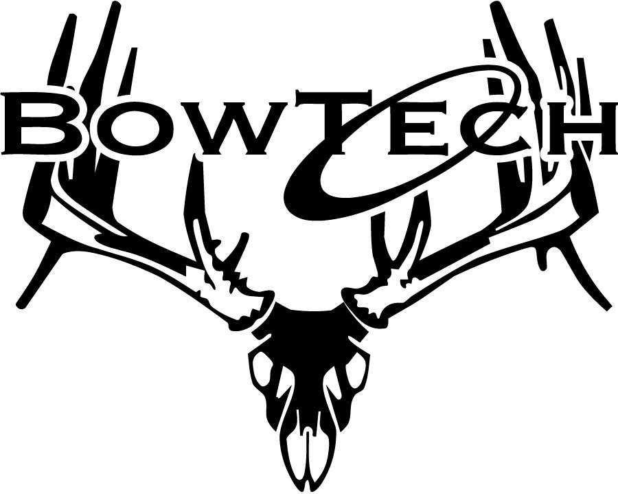 Bowtech Whitetail Deer Skull Hunting Decal Car Truck by DecalProz