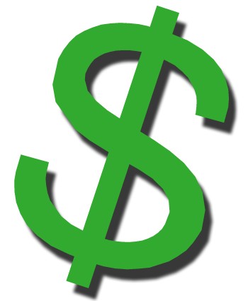 Dollar signs clipart