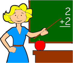 Picture of a teacher clipart