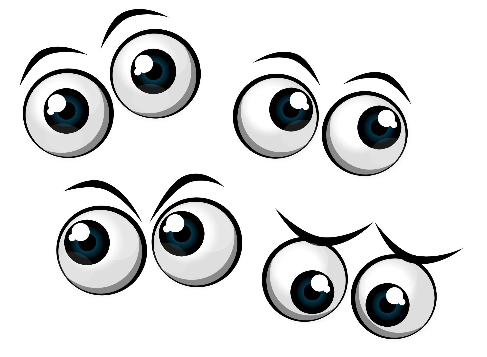 Cute eye clipart