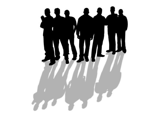 Silhouette Of Men | Free Download Clip Art | Free Clip Art | on ...