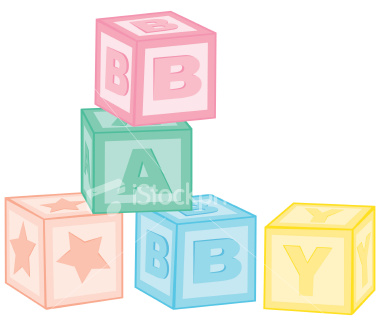 Baby Blocks Clipart - Tumundografico
